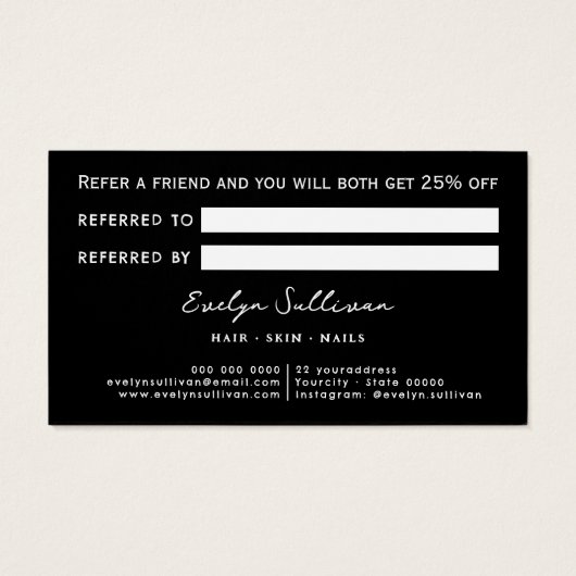 Carte de référence en cristaux bleus (Dos)