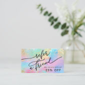 carte de référence en marbre fluide (Debout devant)