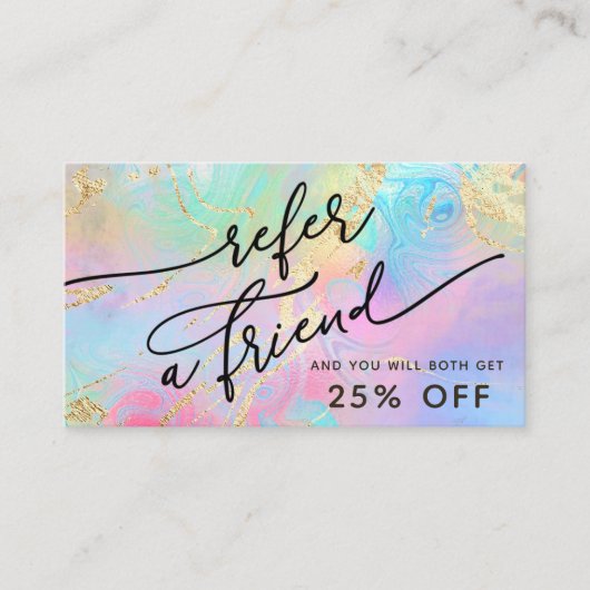 carte de référence en marbre fluide (Devant)