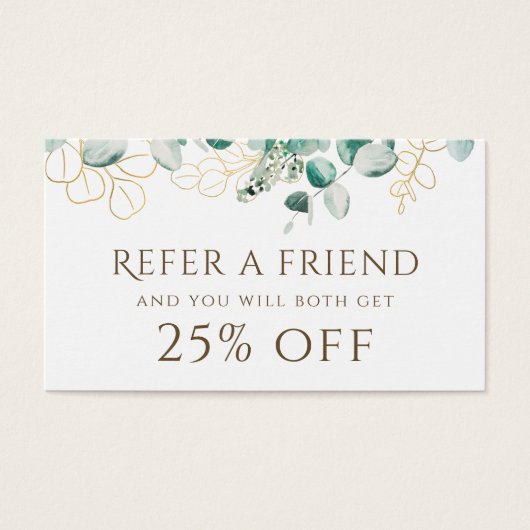 Carte de référence Eucalyptus (Devant)