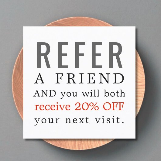 Carte de référence moderne Elegant Clean Beauty Sa