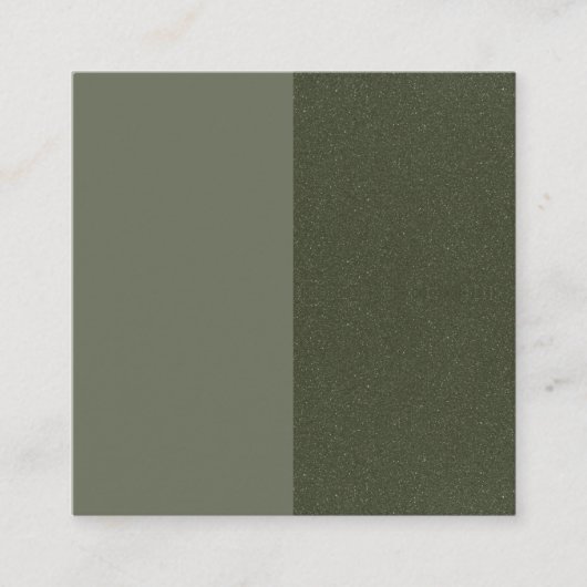 Carte de référence moderne Moss Green (conception (Devant)