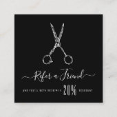 carte de référence moderne personnalisée de salon  (Devant)