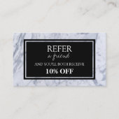 Carte de référence Motif en marbre (Devant)