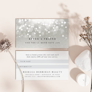 Carte de référence Platinum Glow