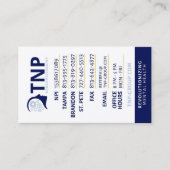 CARTE DE RÉFÉRENCE PNT (Devant)