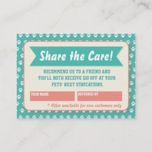 Carte de référence pour animaux de compagnie - Per