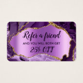 carte de référence pour faux feuillet d'agneau vio (Devant)