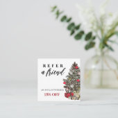 Carte de référence pour les amis de Noël (Debout devant)