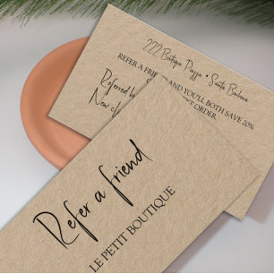 CARTE DE RÉFÉRENCEMENT 