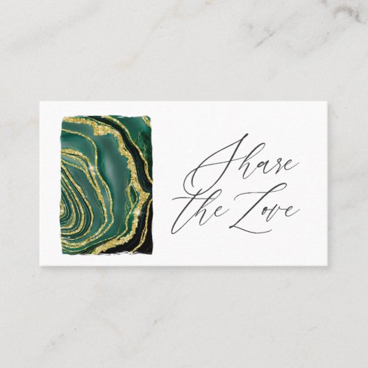 Carte De Référencement Agate Turquoise (Devant)