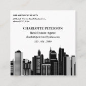 Carte De Référencement Agriculture de l'agent immobilier (Dos)