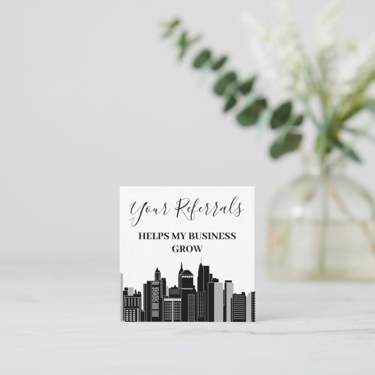 Carte De Référencement Agriculture de l'agent immobilier (Debout devant)