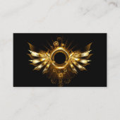 Carte De Référencement Ailes de Steampunk (Devant)