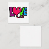 Carte De Référencement Amour (Devant / Derrière)