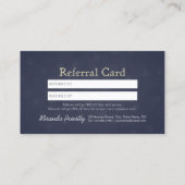 Carte De Référencement Animaux de compagnie assis Bain & Grooming Shop (Dos)