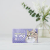 Carte De Référencement Animaux de compagnie assis Bain & Grooming Shop (Debout devant)