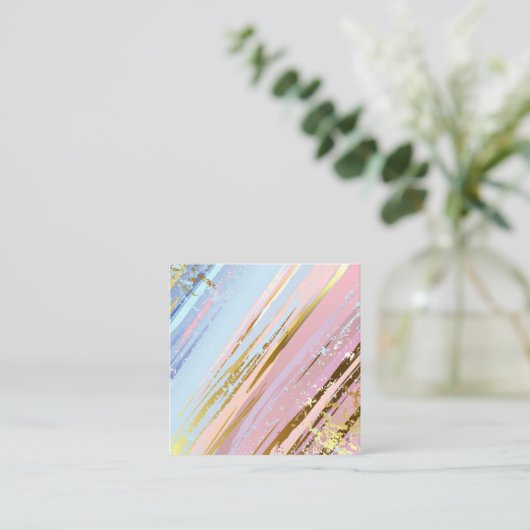 Carte De Référencement Arrière - plan rose texturé (Debout devant)