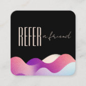 Carte De Référencement Artiste de maquillage moderne Blush Pink (Devant)