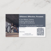 Carte De Référencement B2B Services QR Code gris blanc (Devant)