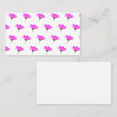 Carte De Référencement Baise rose (Devant / Derrière)