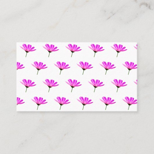 Carte De Référencement Baise rose (Devant)