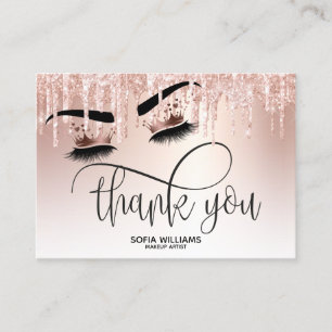 Carte De Référencement Beau oeil Brown Wink avec Gold Crown
