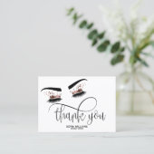 Carte De Référencement Beau oeil Brown Wink avec Gold Crown (Debout devant)