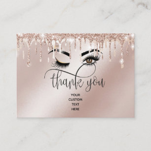 Carte De Référencement Beau oeil Brown Wink avec Gold Crown