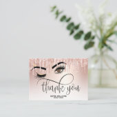 Carte De Référencement Beau oeil Brown Wink avec Gold Crown (Debout devant)