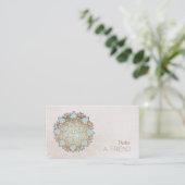 Carte De Référencement Blue Lotus Massage Therapist Référer Un Ami (Debout devant)