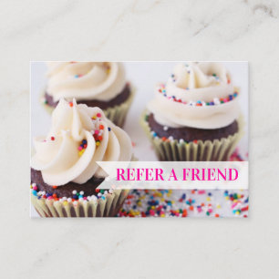 Carte De Référencement Boulangerie de cupcakes