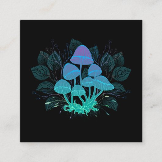 Carte De Référencement Champignons dans les buissons (Devant)