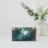 Carte De Référencement Chic de Chaîne d'été Référer un client ami (Debout devant)