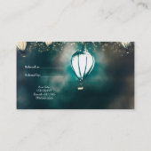 Carte De Référencement Chic de Chaîne d'été Référer un client ami (Dos)