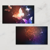 Carte De Référencement Clowing Night Butterflies (Devant / Derrière)
