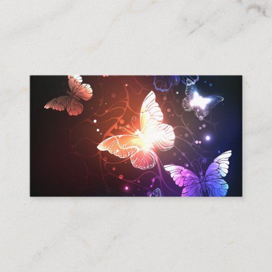 Carte De Référencement Clowing Night Butterflies (Devant)