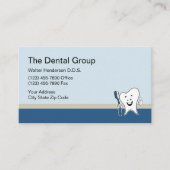 Carte De Référencement Conception de bureau Dentist (Devant)