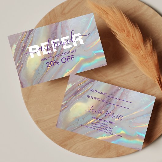 Carte De Référencement Conception Professionnelle en Marbre de Luxe