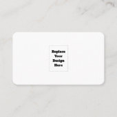 Carte De Référencement Create Your Own white  (Devant)