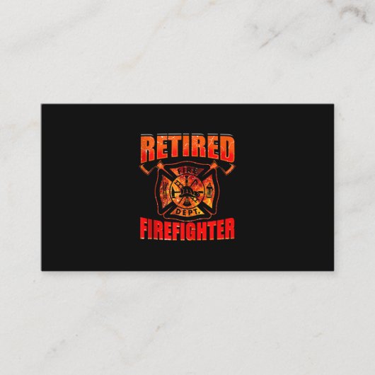 Carte De Référencement Drapeau américain pompier Red Line US Firefighter (Devant)