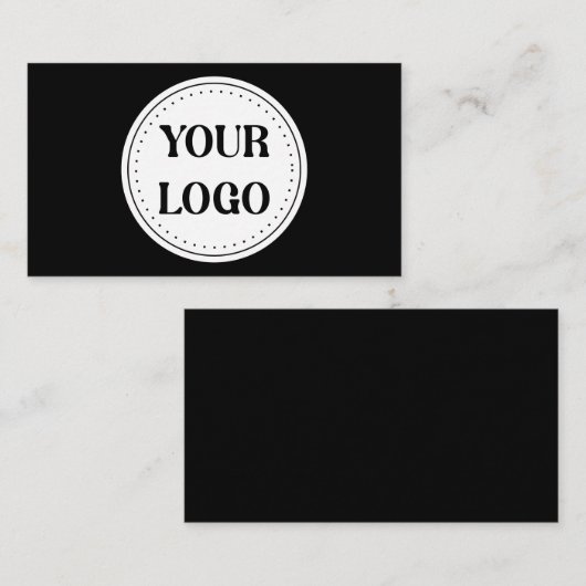 Carte De Référencement Élégant, contemporain, poli et personnalisable. (Devant / Derrière)