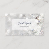 Carte De Référencement Élégant FAUX Parties scintillant diamant Sparkle f (Dos)