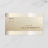 Carte De Référencement Élégant Parties scintillant arc-en-ciel (Dos)