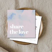 Carte De Référencement Elégant Pastel Lumière Abstrait Bold Salon