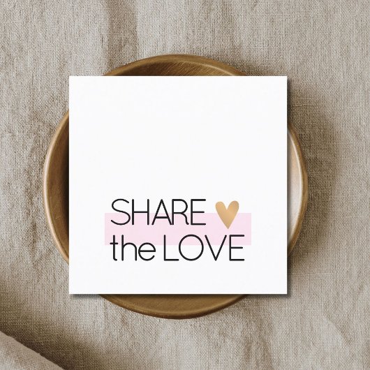 Carte De Référencement Élégant Rose blanche élégante Coeur d'or Beauté