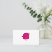 Carte De Référencement Enfants mignonette birdy (Debout devant)
