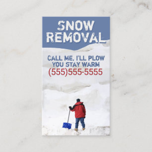 Carte De Référencement Enlèvement Business.Customizable de la neige