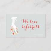 Carte De Référencement Fiche de recommandation du client pour le nettoyag (Devant)