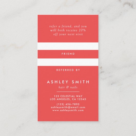 Carte De Référencement Fleur sauvage dynamique (Dos)